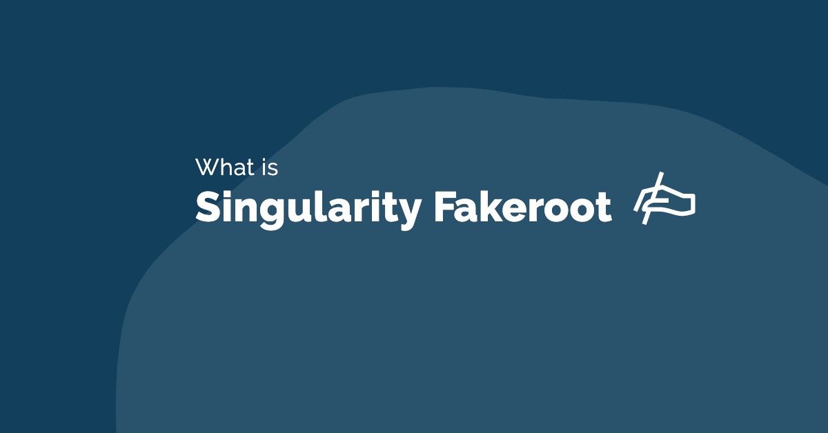 Singularity 啟用 Fakeroot